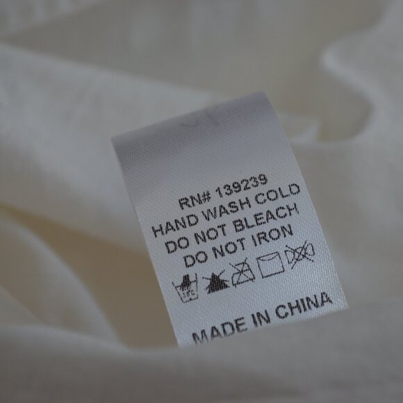 POMANDER PLACE Tuckernuck White Sleeveless Carmen Maxi Dress w Pockets L NWT - Picture 14 of 16